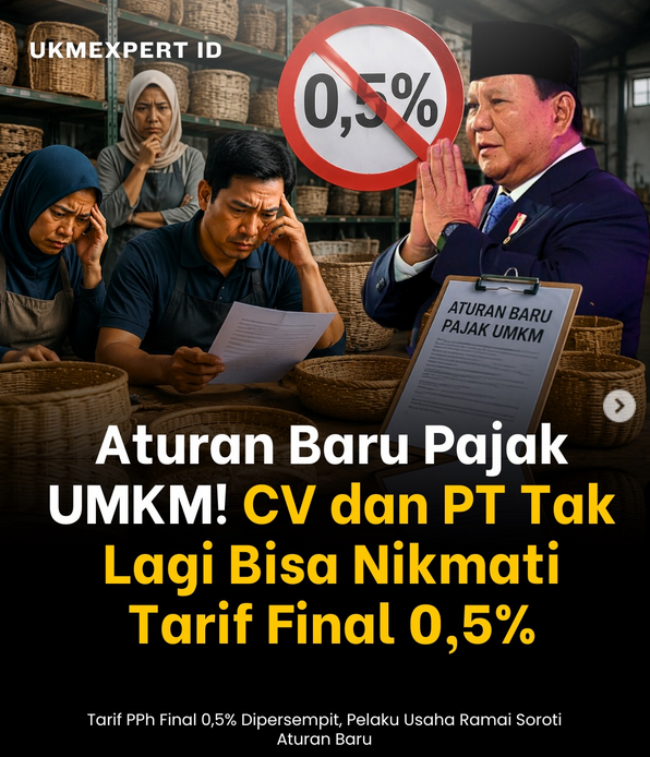 Perubahan Subjek PPh Final UMKM